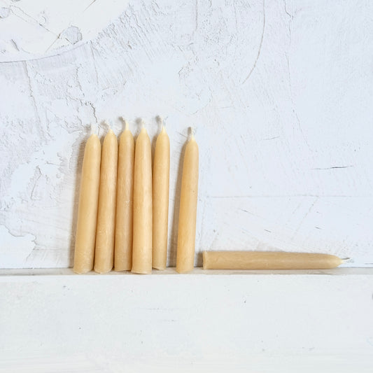 Mini Beeswax Birthday Candle