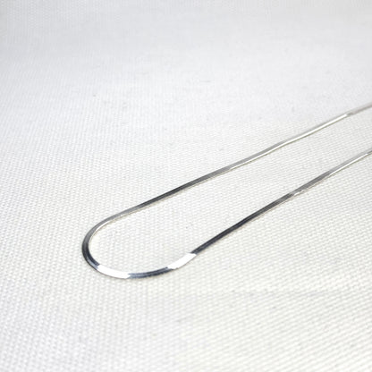 Silver Herringbone Chain