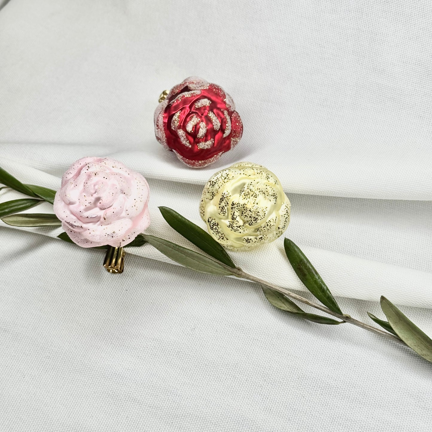 Single Flower Clip Ornament