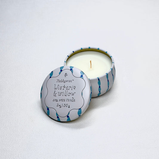 Wisteria + Willow 2 oz Tin Candle