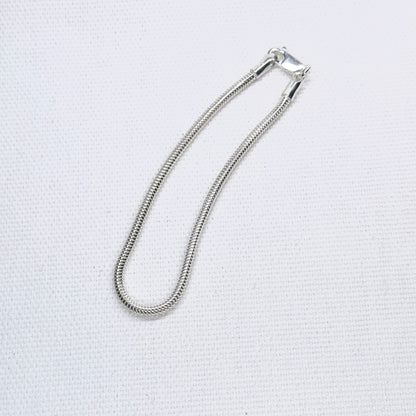 Round Snake Chain Bracelet