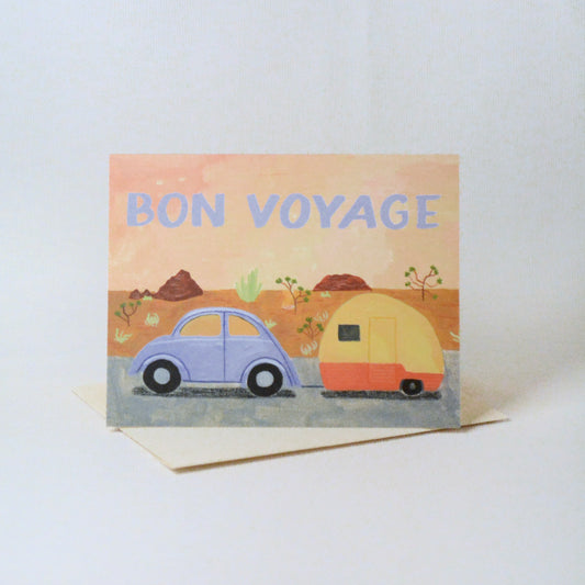'Bon Voyage' Card