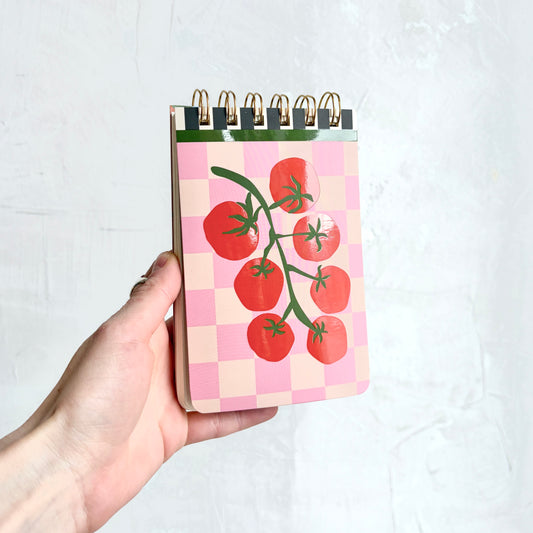 A Dopo Tomato Twin Wire Notepad