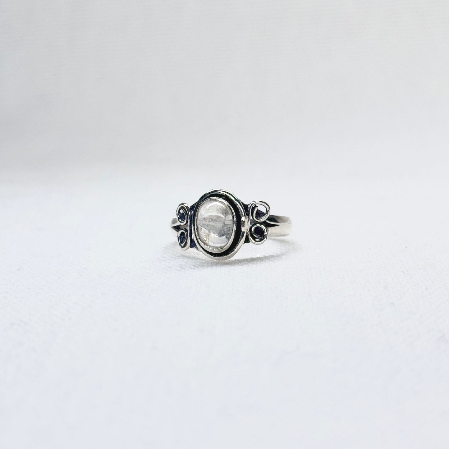 Silver Gemstone Ring #14