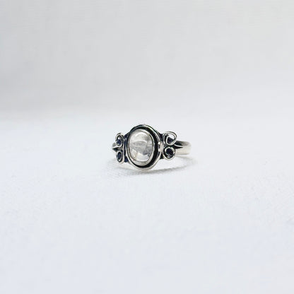 Silver Gemstone Ring #14