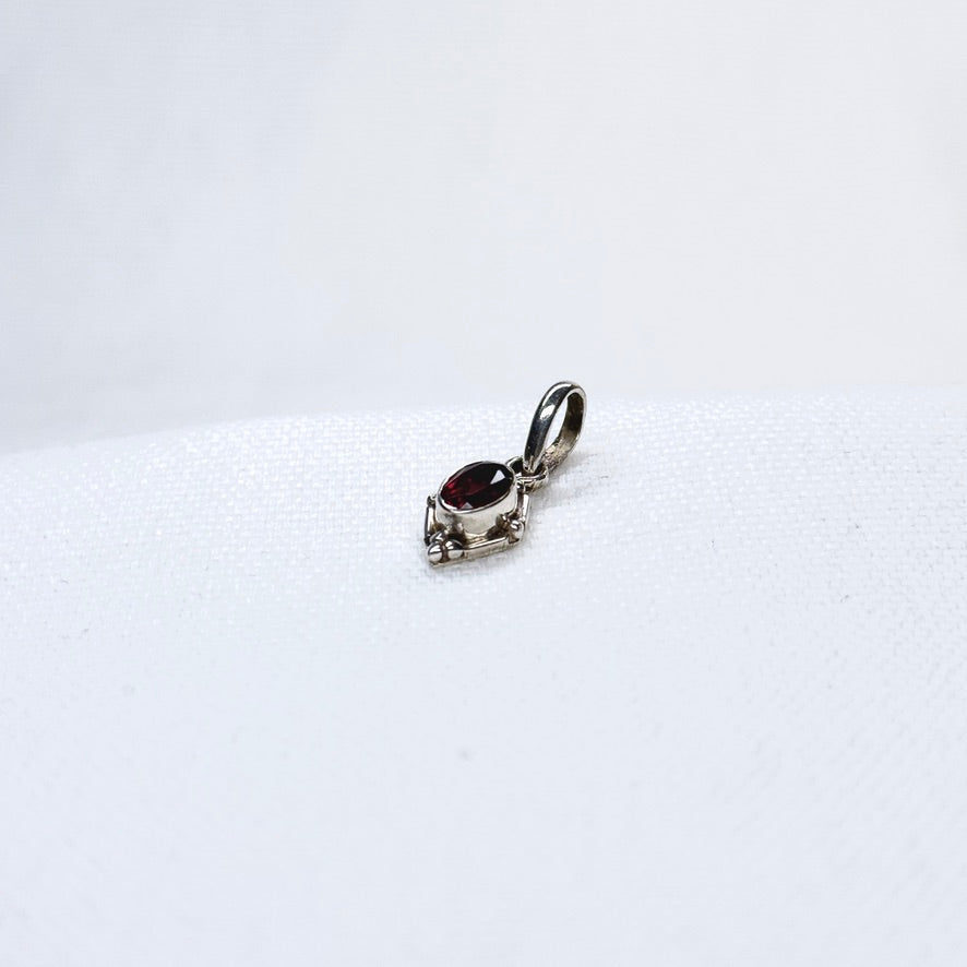 Silver Gem Pendant #1