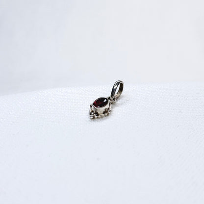 Silver Gem Pendant #1