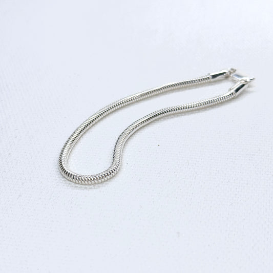 Round Snake Chain Bracelet