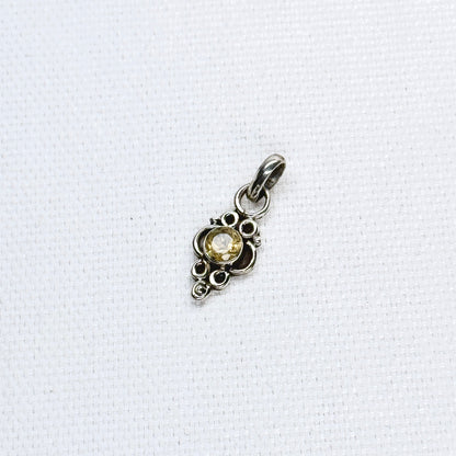 Silver Gem Pendant #9