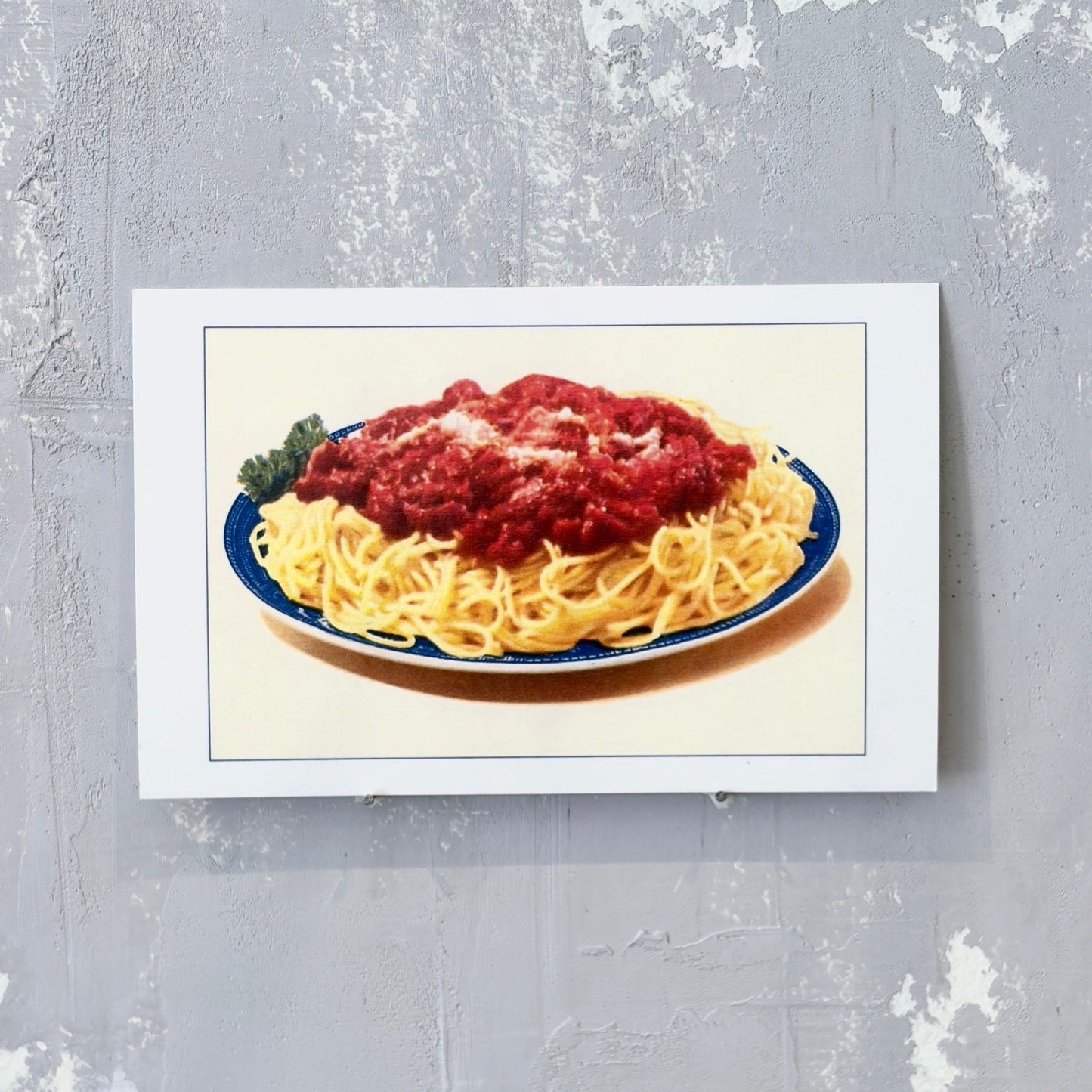 Spaghetti Postcard