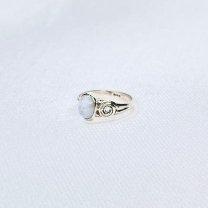 Silver Gemstone Ring #1