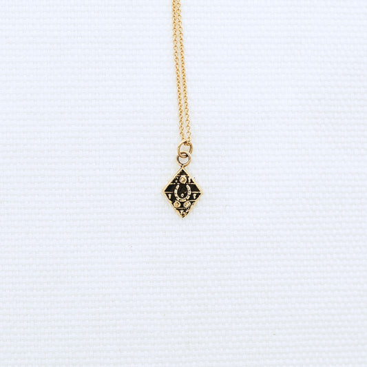 14K Safeguard Talisman Necklace