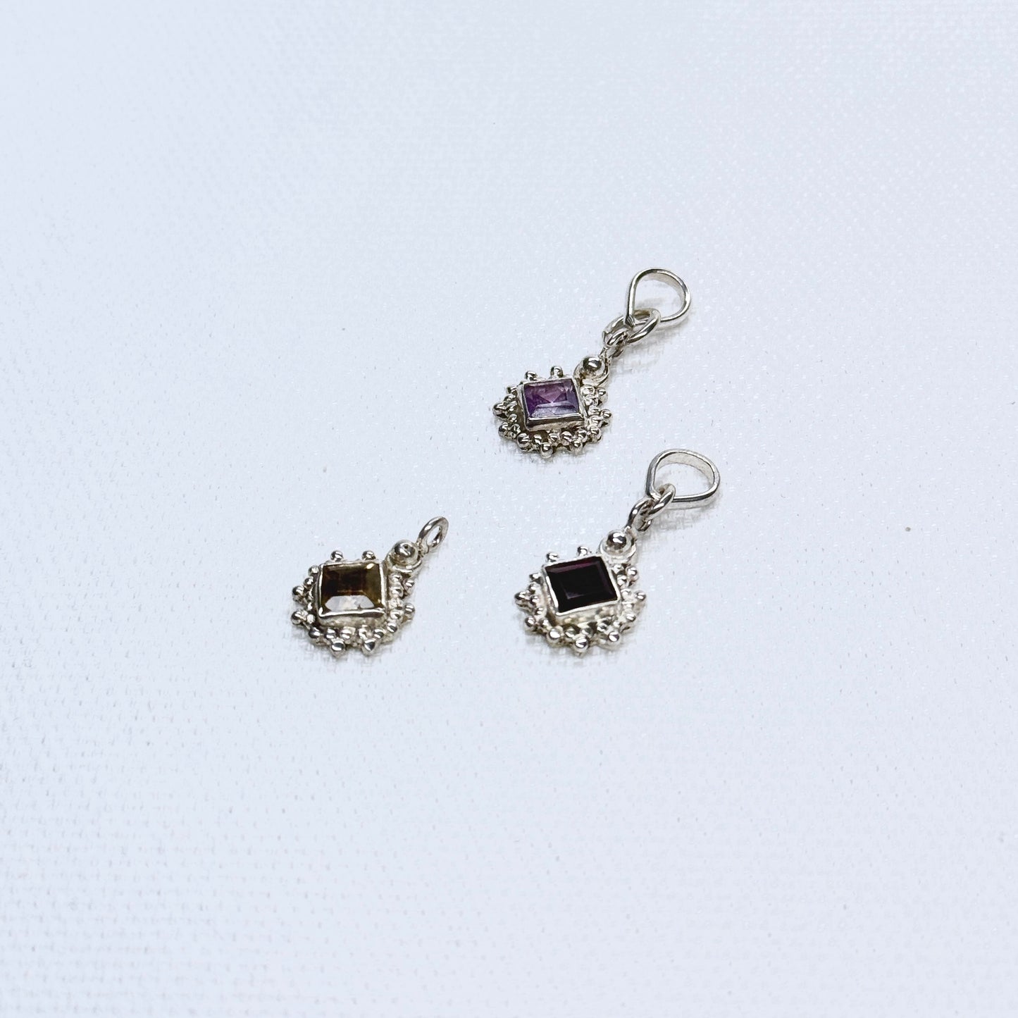 Silver Gem Pendant #8