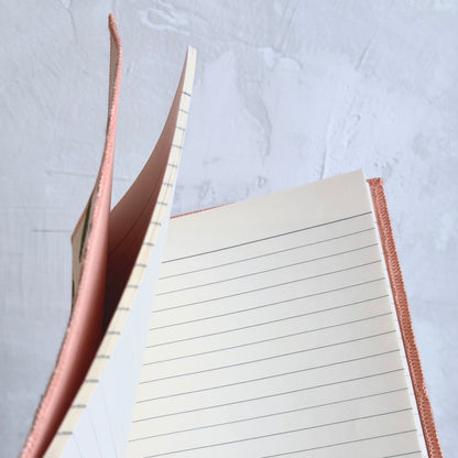 Bird Block Print Notebook