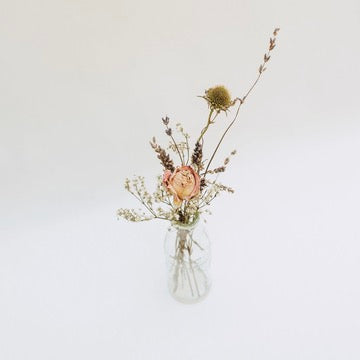 Mini Bottle Vase - Dried