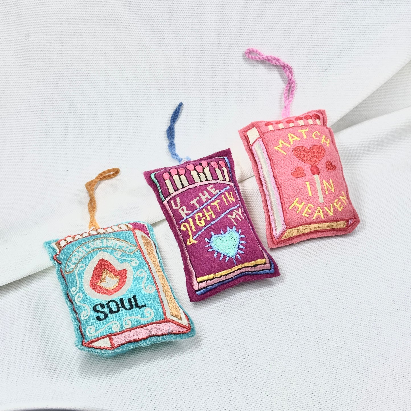 Felt Matchbox Ornament