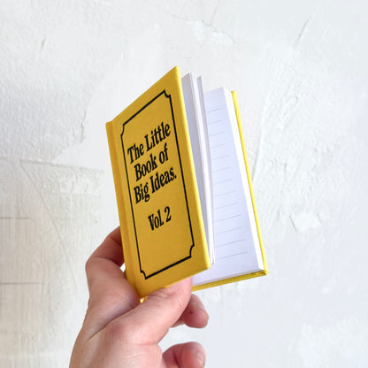 Mini Notebook - The Little Book of Big Ideas