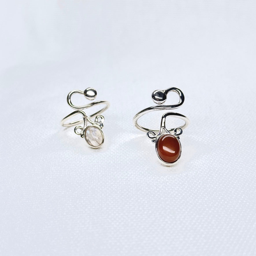 Silver Gemstone Ring #15