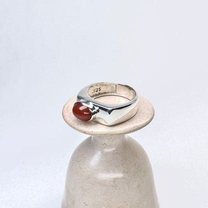 Silver Gemstone Ring #13