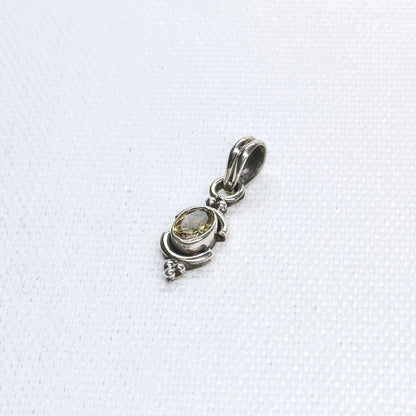 Silver Gem Pendant #2
