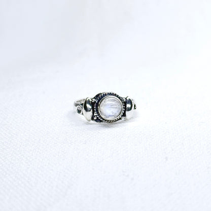 Silver Gemstone Ring #10