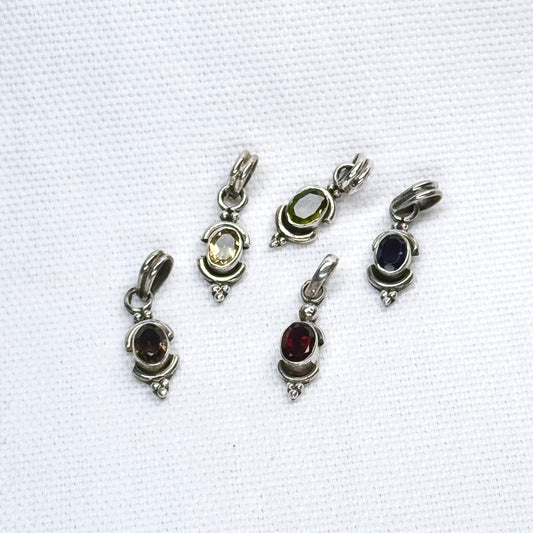 Silver Gem Pendant #2
