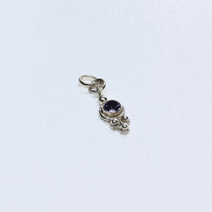 Silver Gem Pendant #10
