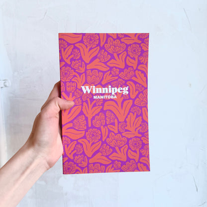 Checks & Flowers Classic Layflat Notebook