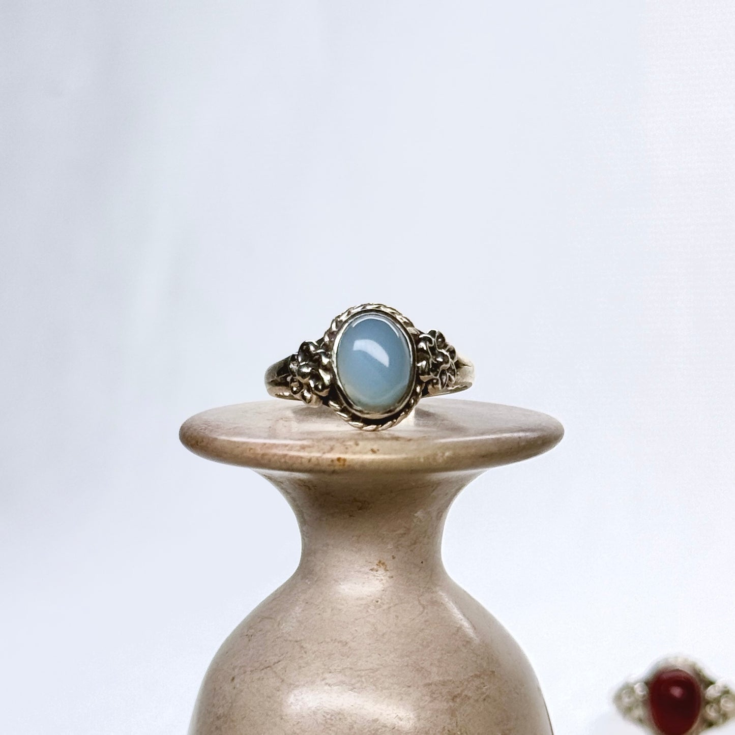 Silver Gemstone Ring #3