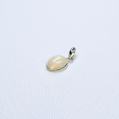 Silver Gem Pendant #12