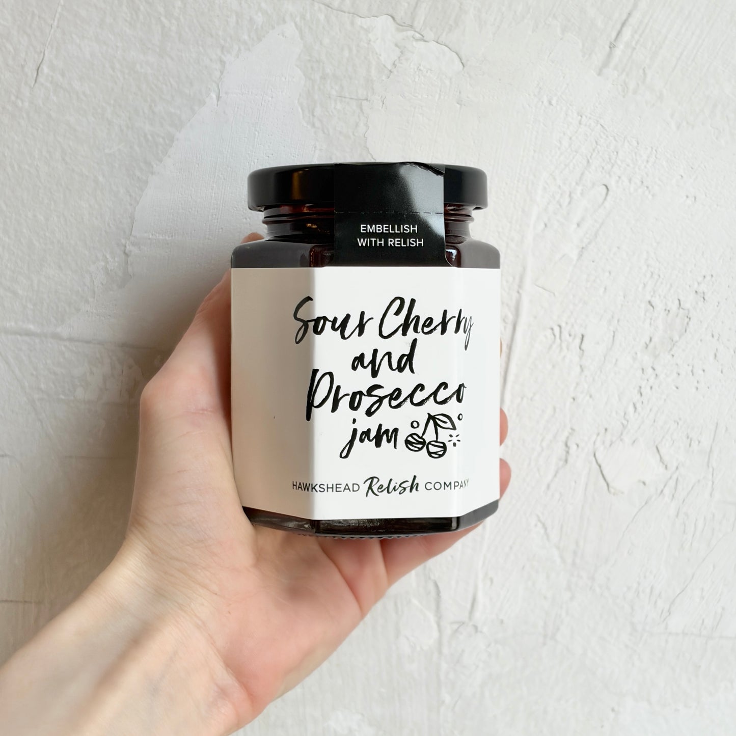 Sour Cherry & Prosecco Jam
