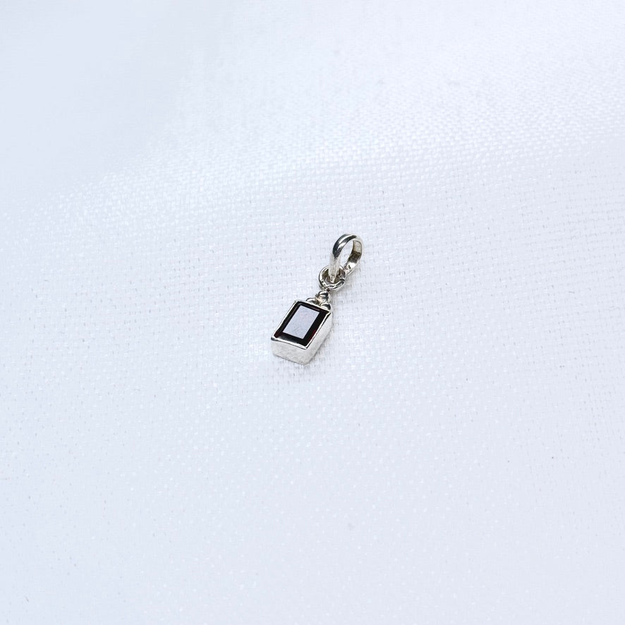 Silver Gem Pendant #4
