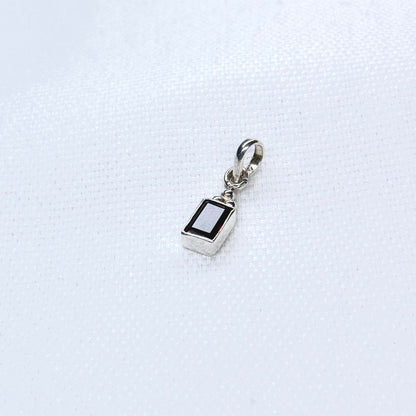 Silver Gem Pendant #4