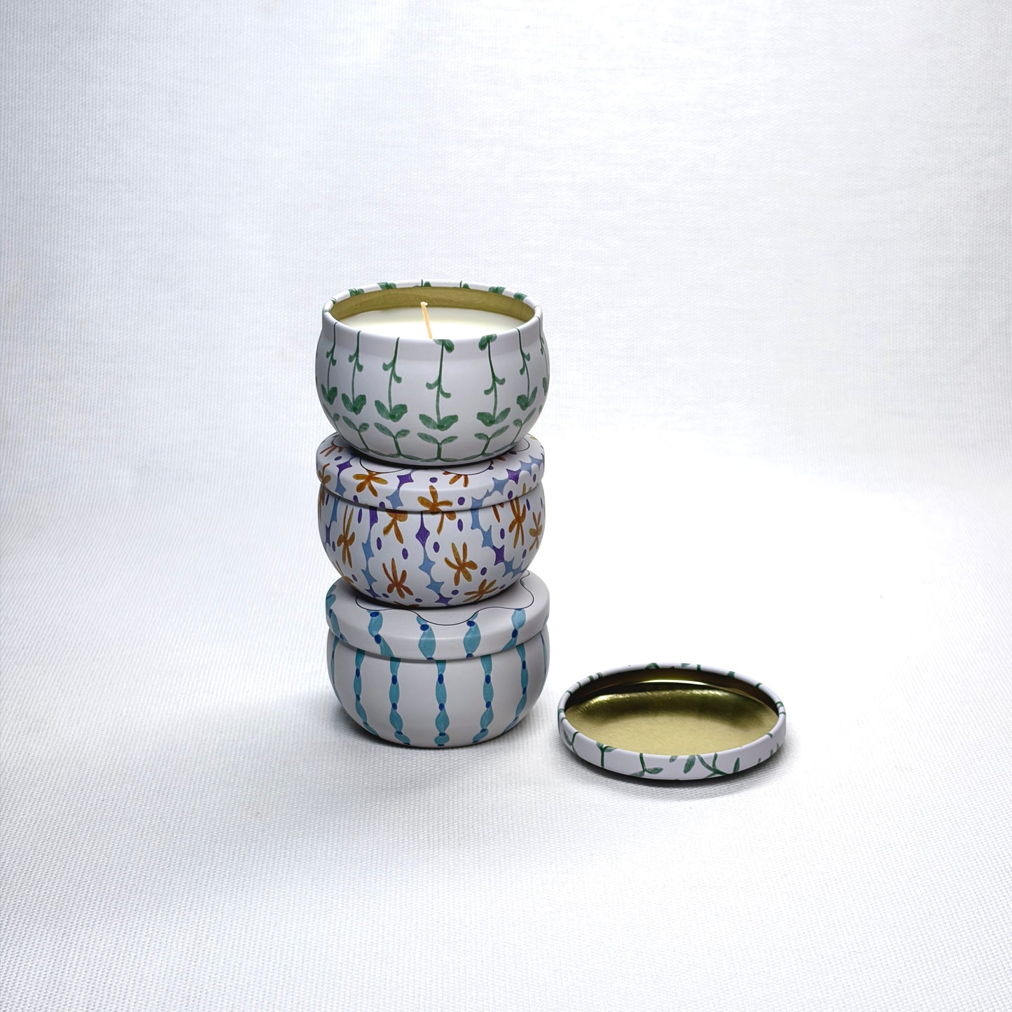 Tin Candle - Verbena + Lemongrass 2 oz