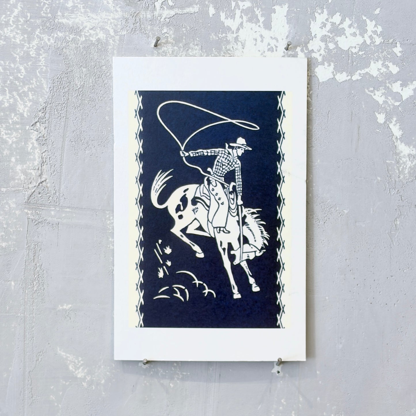 Cowboy Postcard