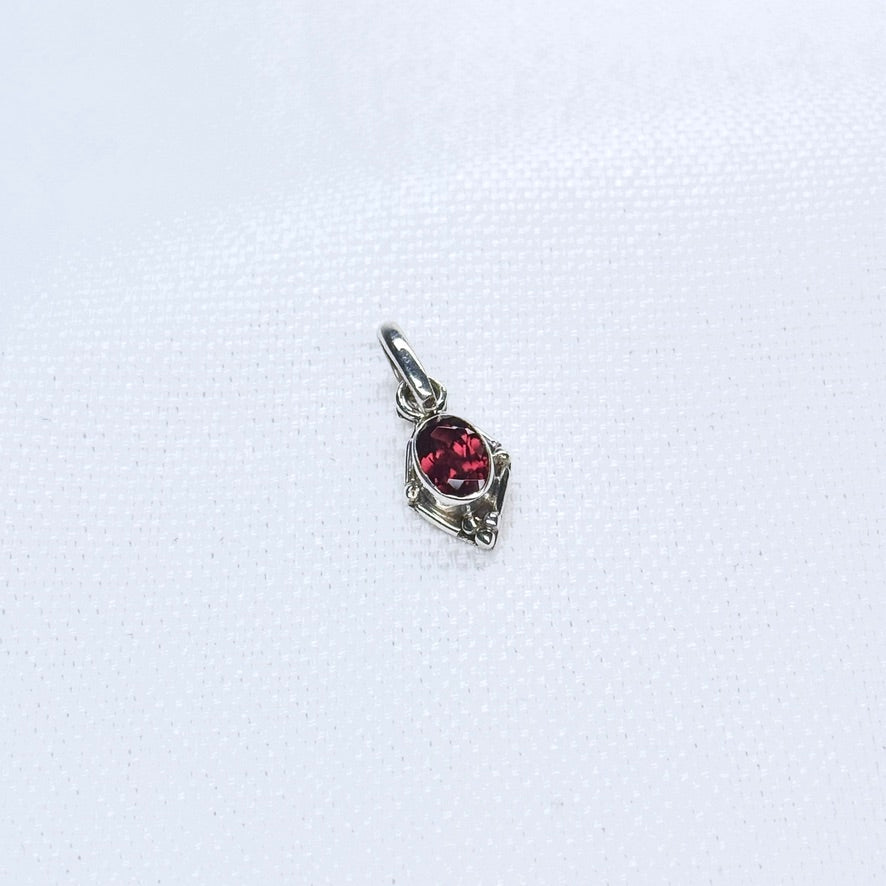 Silver Gem Pendant #1