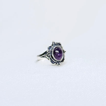 Silver Gemstone Ring #9