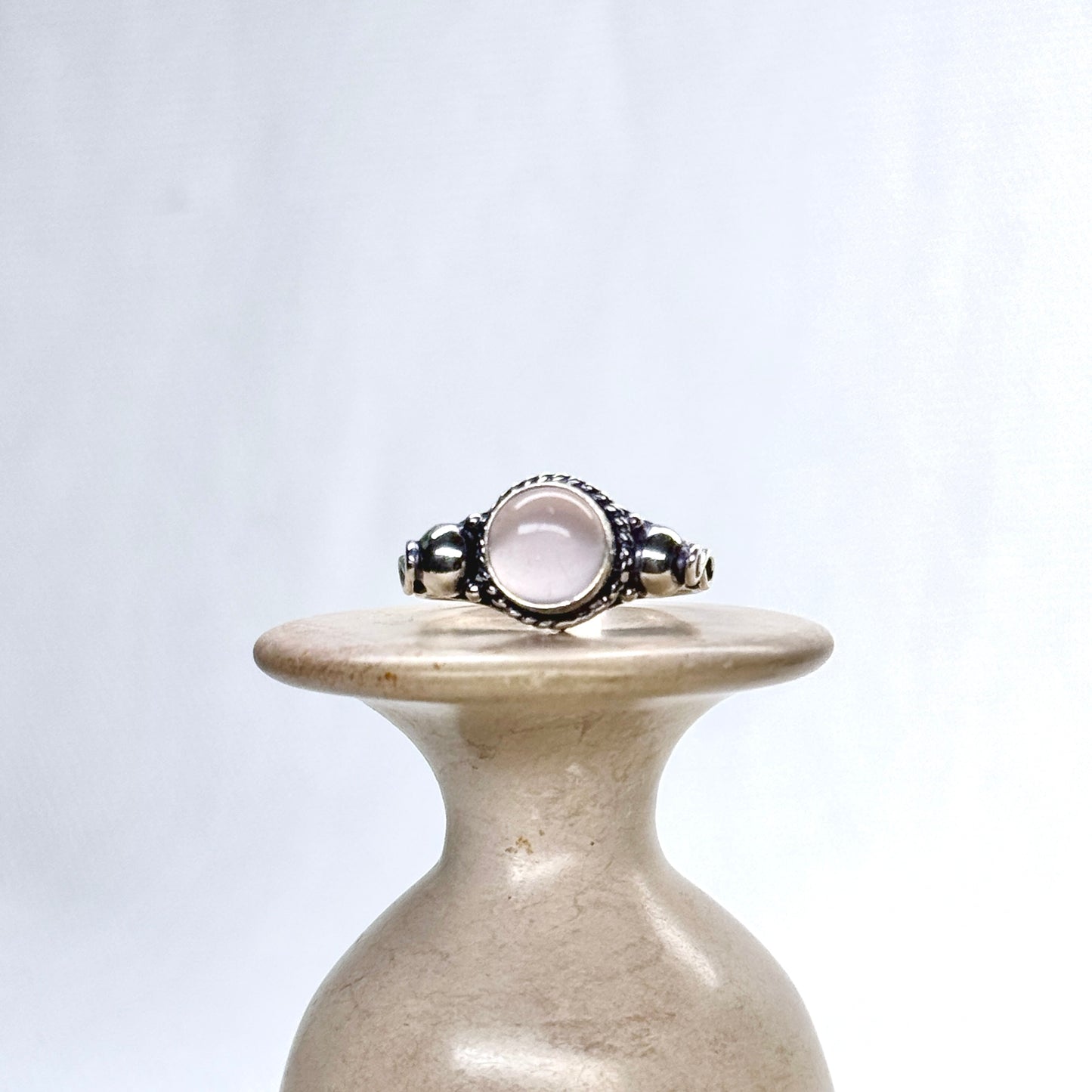 Silver Gemstone Ring #8