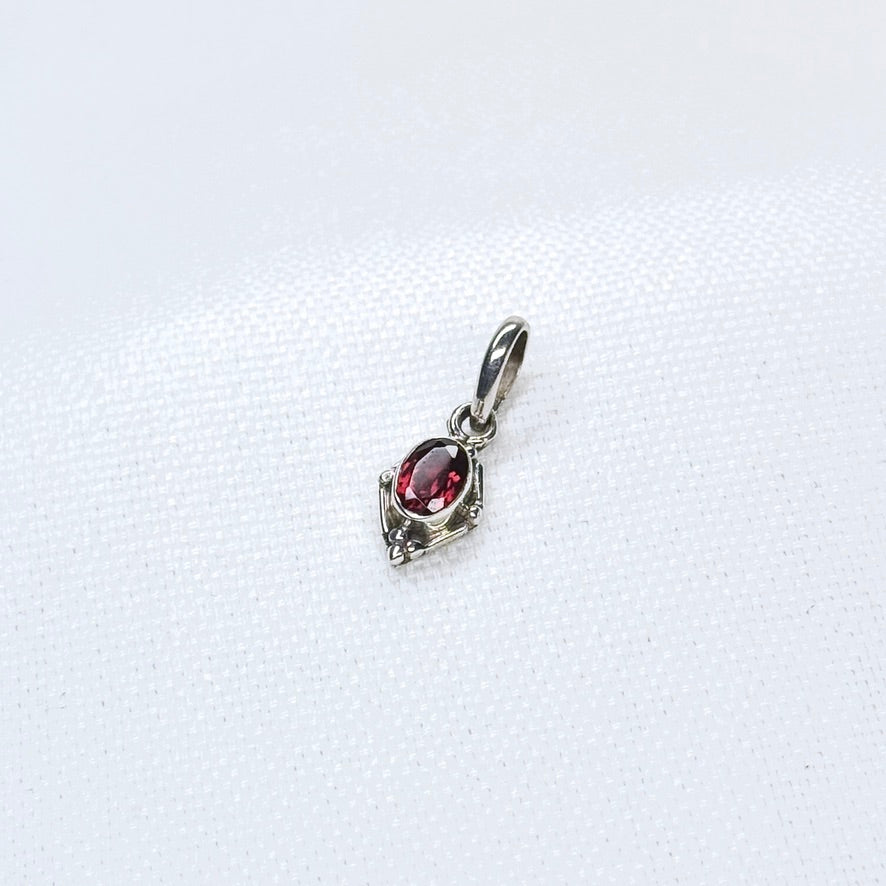 Silver Gem Pendant #1