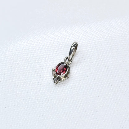 Silver Gem Pendant #1