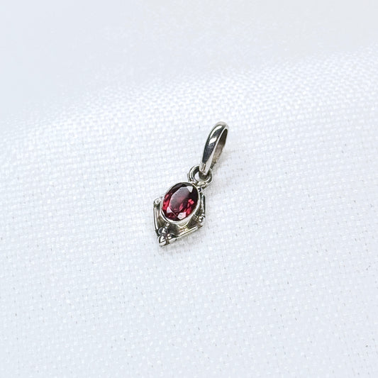 Silver Gem Pendant #1