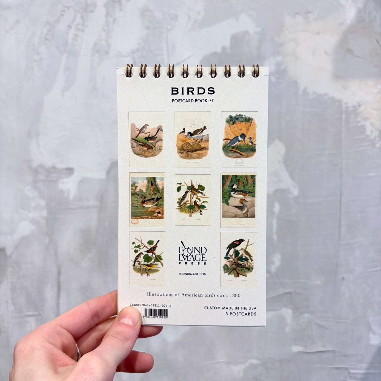Birds Postcard Booklet