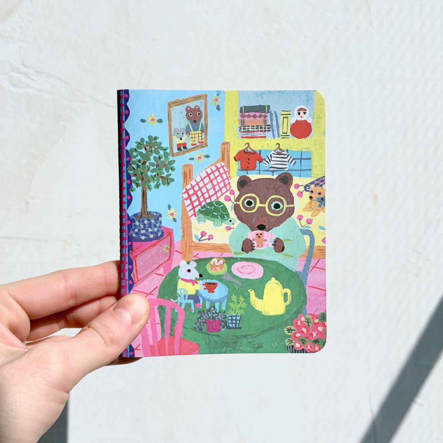 Yumi Tiny Journal - Bear At the Tea Party
