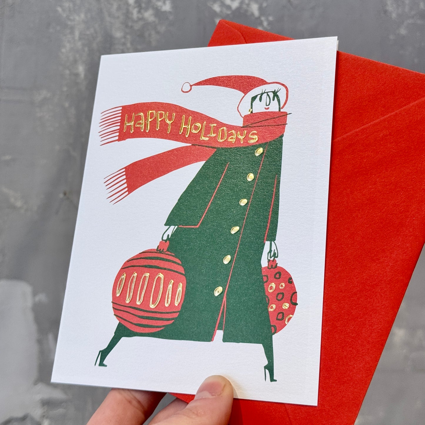 'Happy Holidays' #3 Card