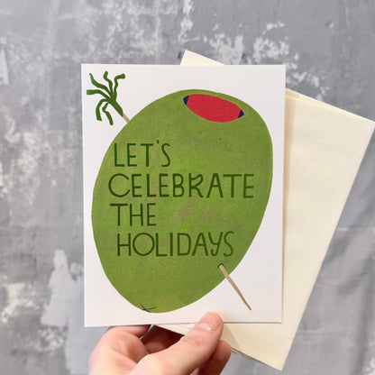 'Lets Celebrate The Holidays' Card