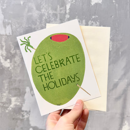 'Lets Celebrate The Holidays' Card
