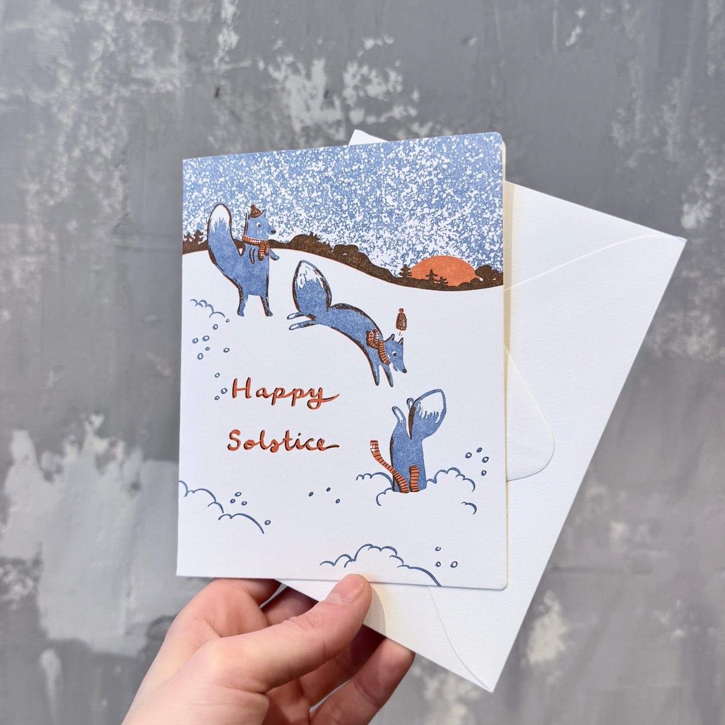 'Happy Solstice' Card