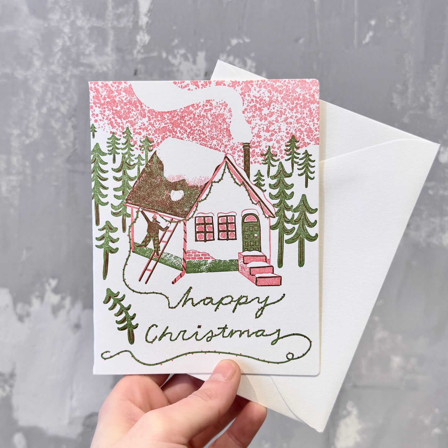 'Happy Christmas' Card