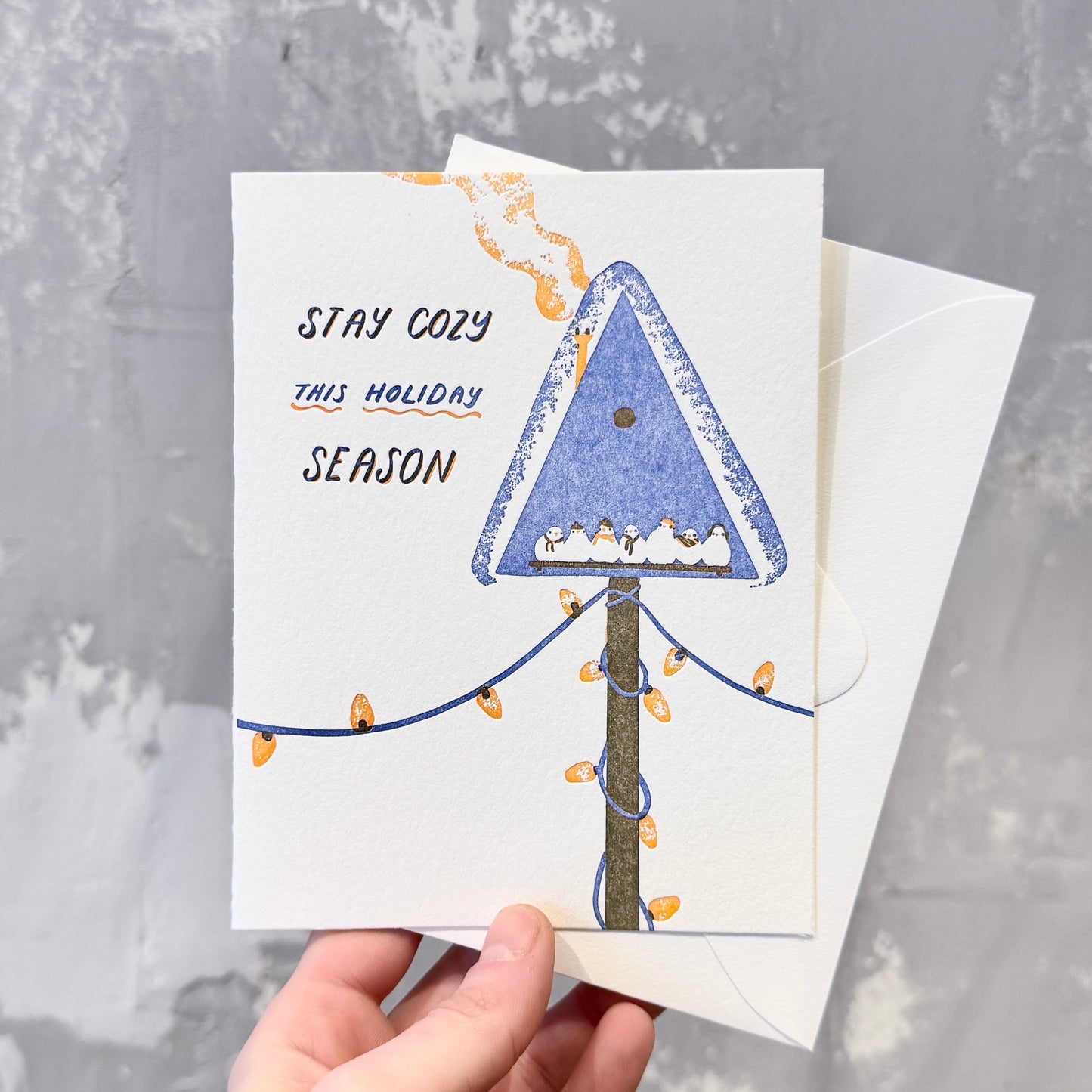 'Stay Cozy This Holiday Season' Card