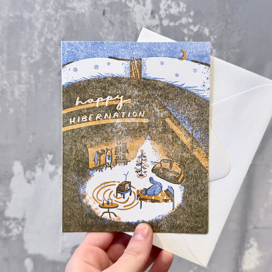 'Happy Hibernation' Card